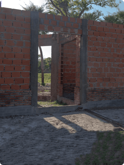 Avance de obra - paredes exteriores